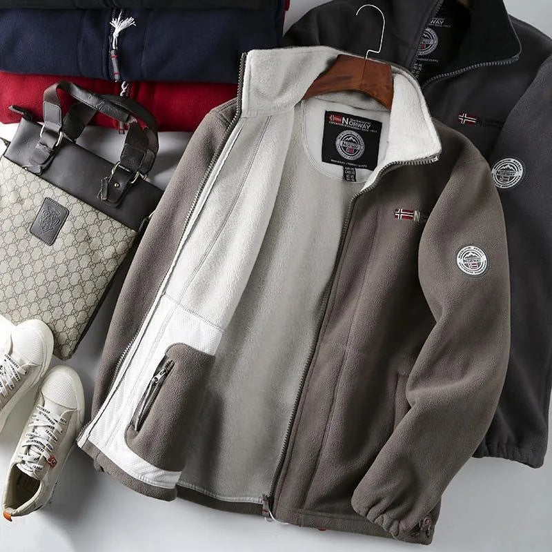 Double Layer Fleece Jacket