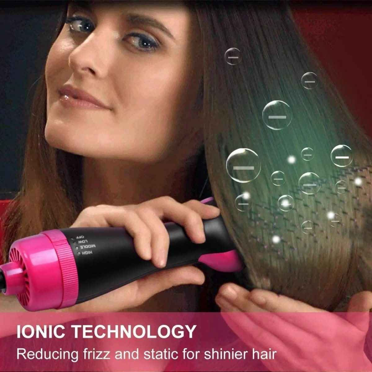 4-in-1 Hair Styler | Versatile Dryer and Straightener for Volume 6