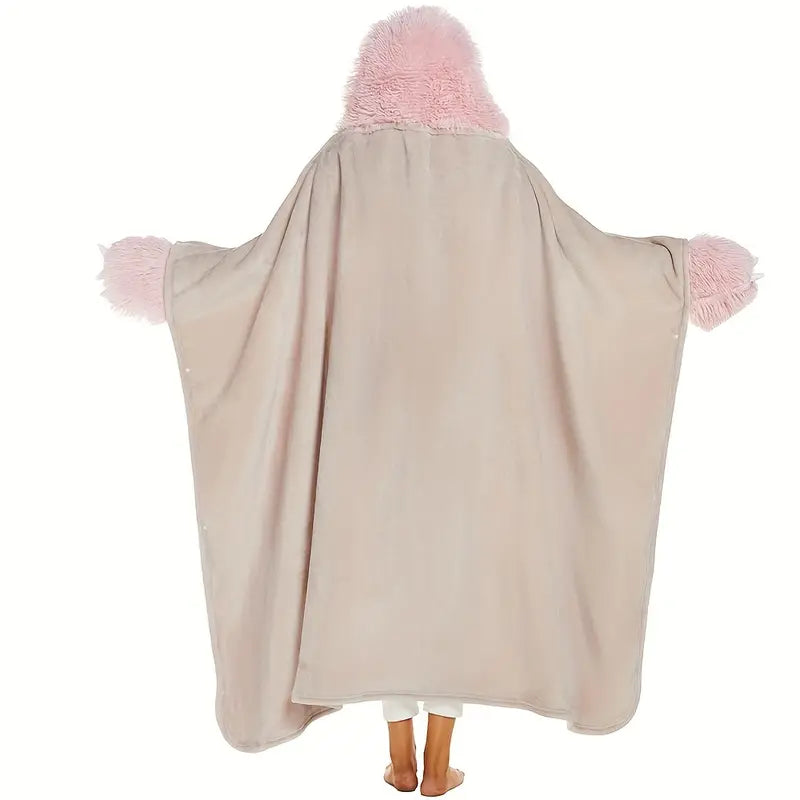 Cozy Wearable Sloth Blanket