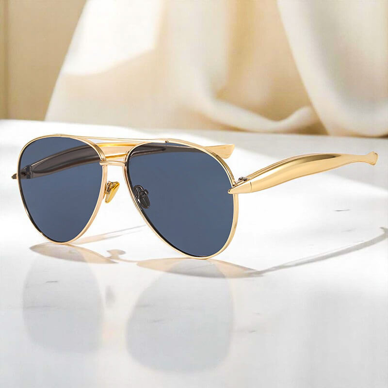 Aviator Sunglasses | UV 400 Polarized Lenses with Durable Metal Frames 5
