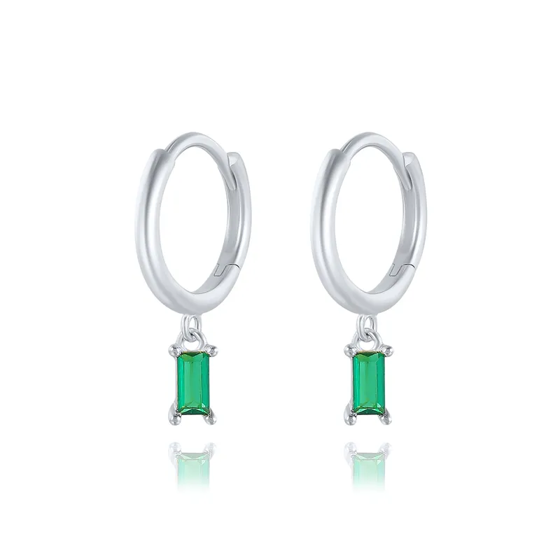 Bohemian Hoop Earrings | S925 Sterling Silver with Colorful Accents 10