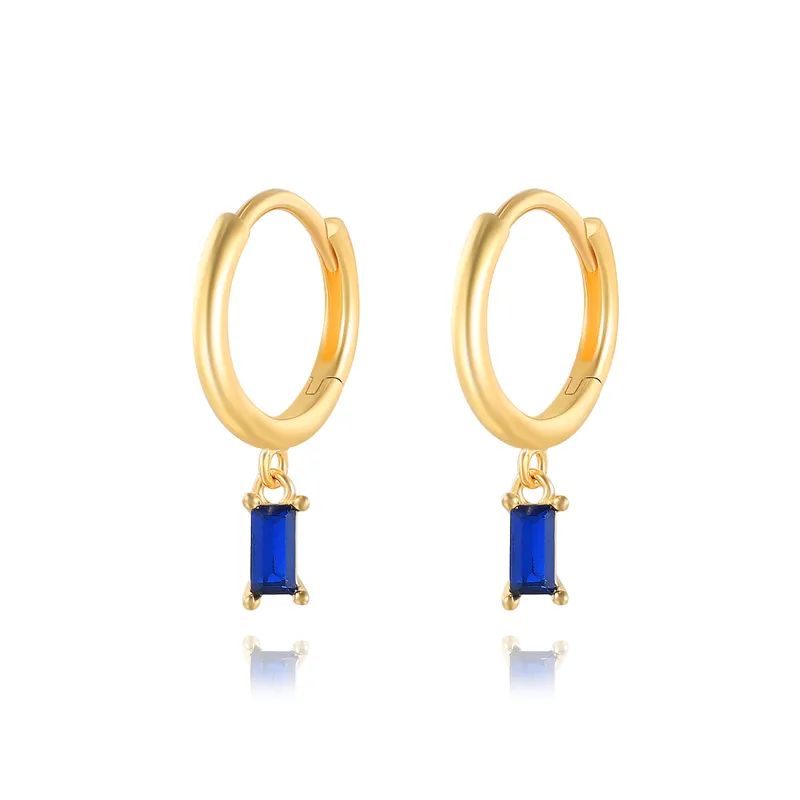 Bohemian Hoop Earrings | S925 Sterling Silver with Colorful Accents 5