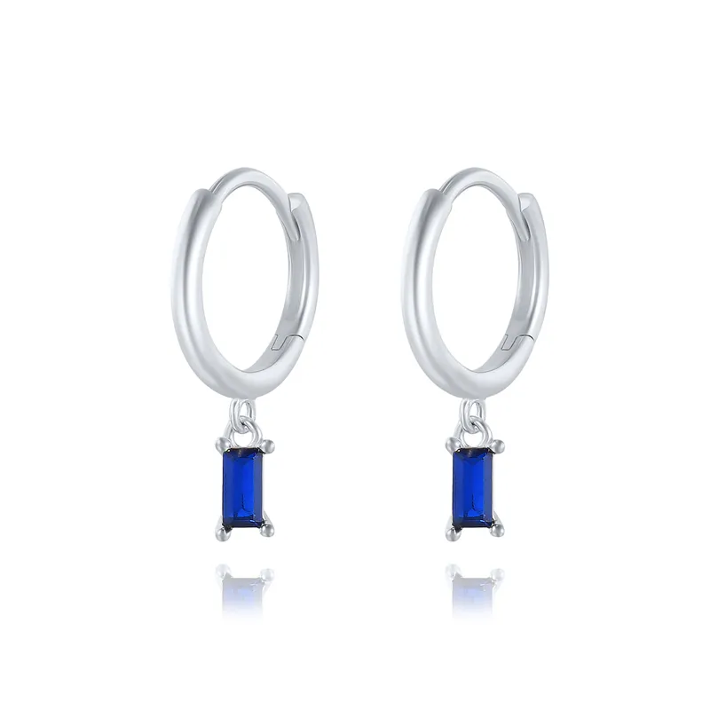 Bohemian Hoop Earrings | S925 Sterling Silver with Colorful Accents 6