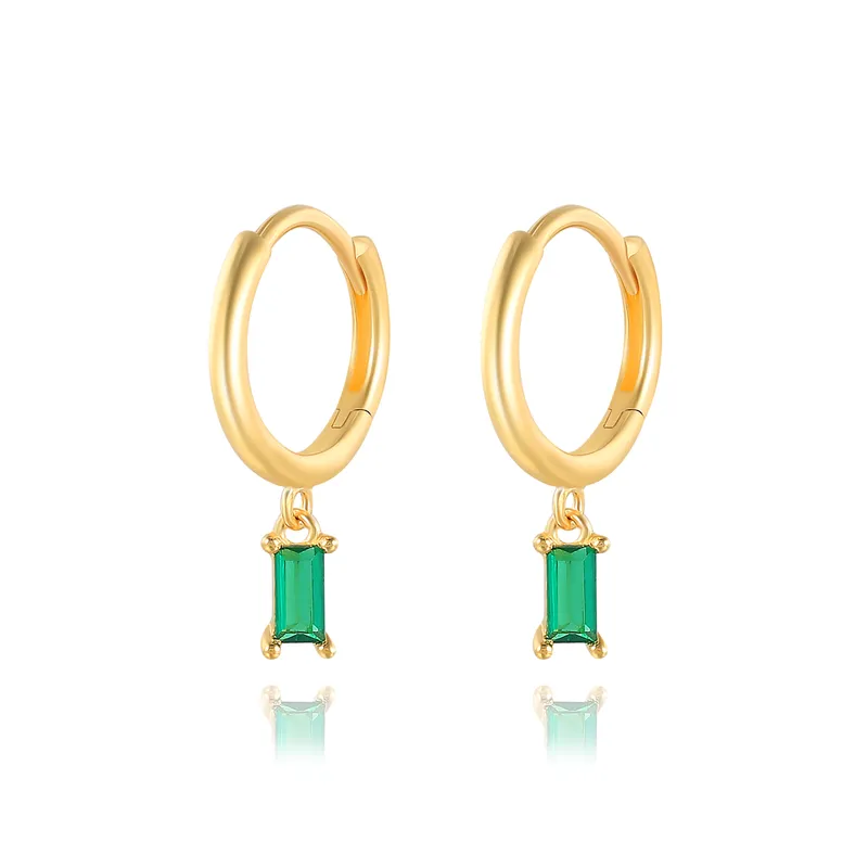 Bohemian Hoop Earrings | S925 Sterling Silver with Colorful Accents 7