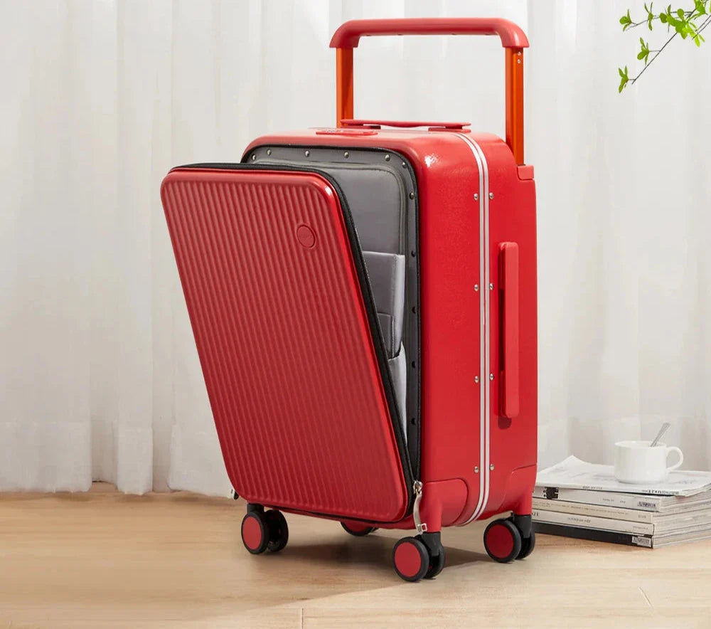 20-Inch Carry On Suitcase | Front Pocket and TSA Lock for Easy Travel 4