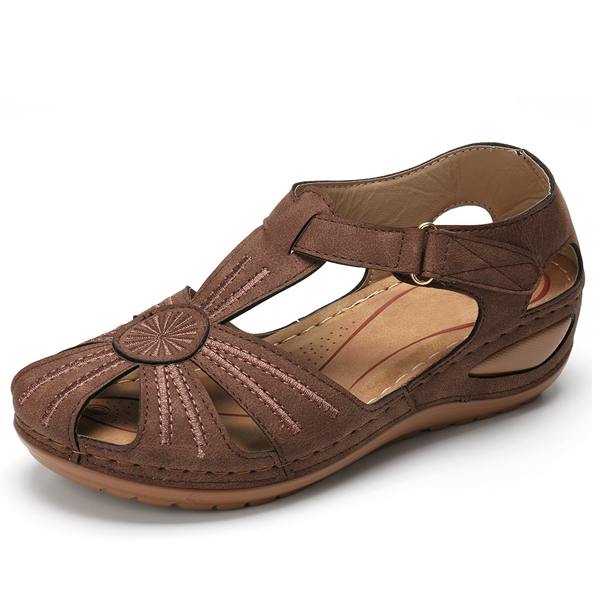 Comfortable Wedge Ankle Strap Sandals