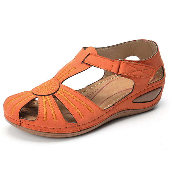 Comfortable Wedge Ankle Strap Sandals