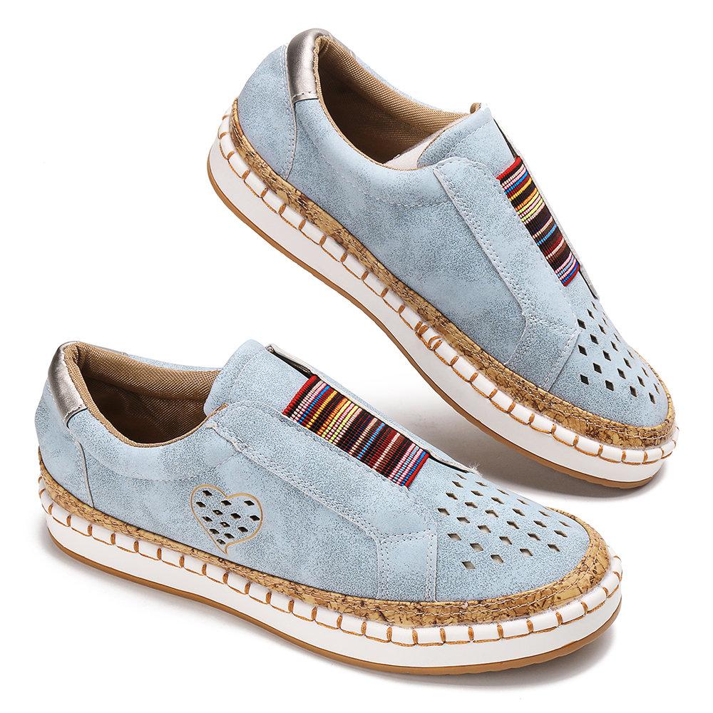 Casual Breathable Slip On Flat Loafers 7