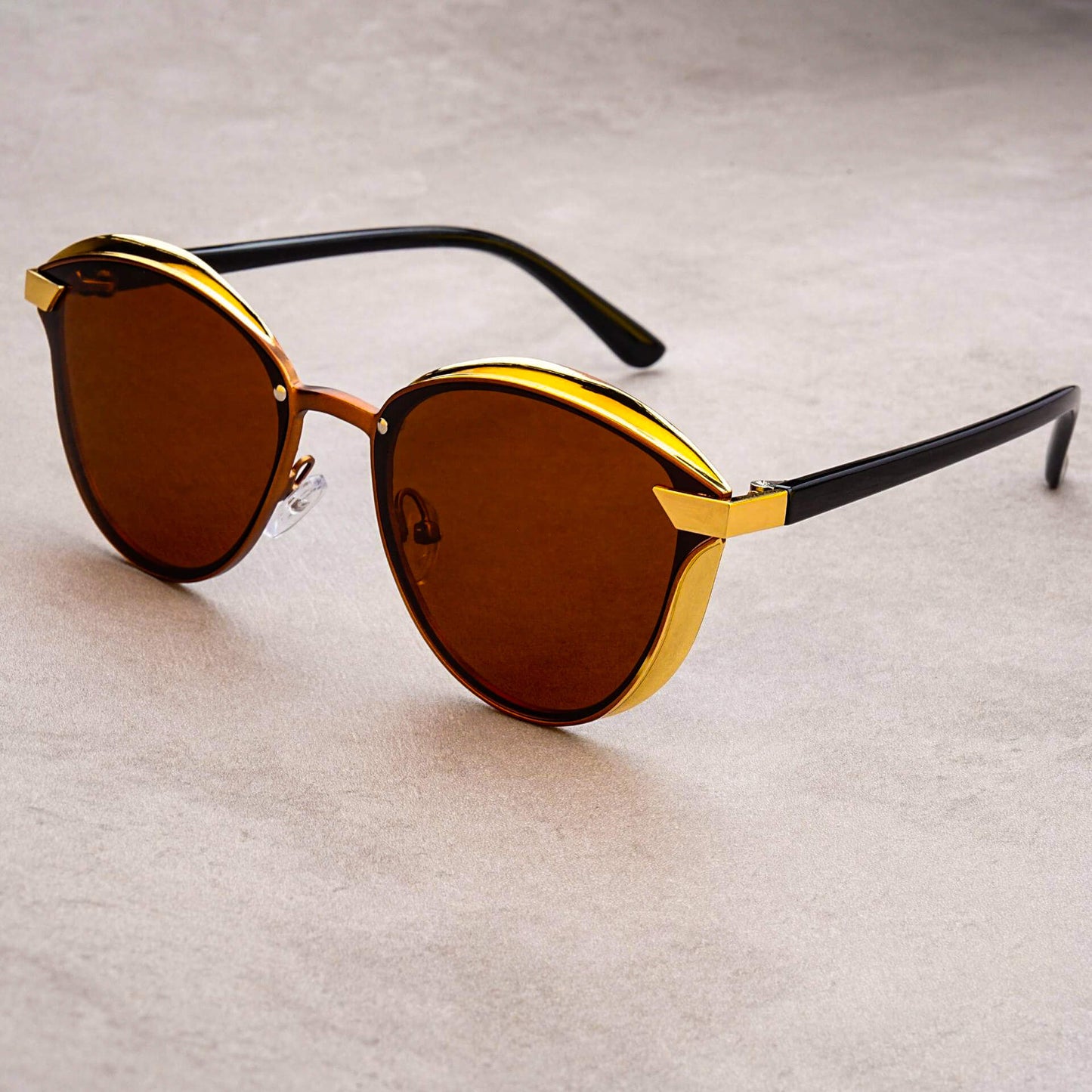 Cat-Eye Sunglasses | Oversized Tinted UV 400 Polarized Lenses for Bold Fashion 2