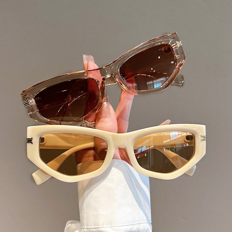 Chunky Rectangular Sunglasses | UV Protection with Lightweight Frame 6