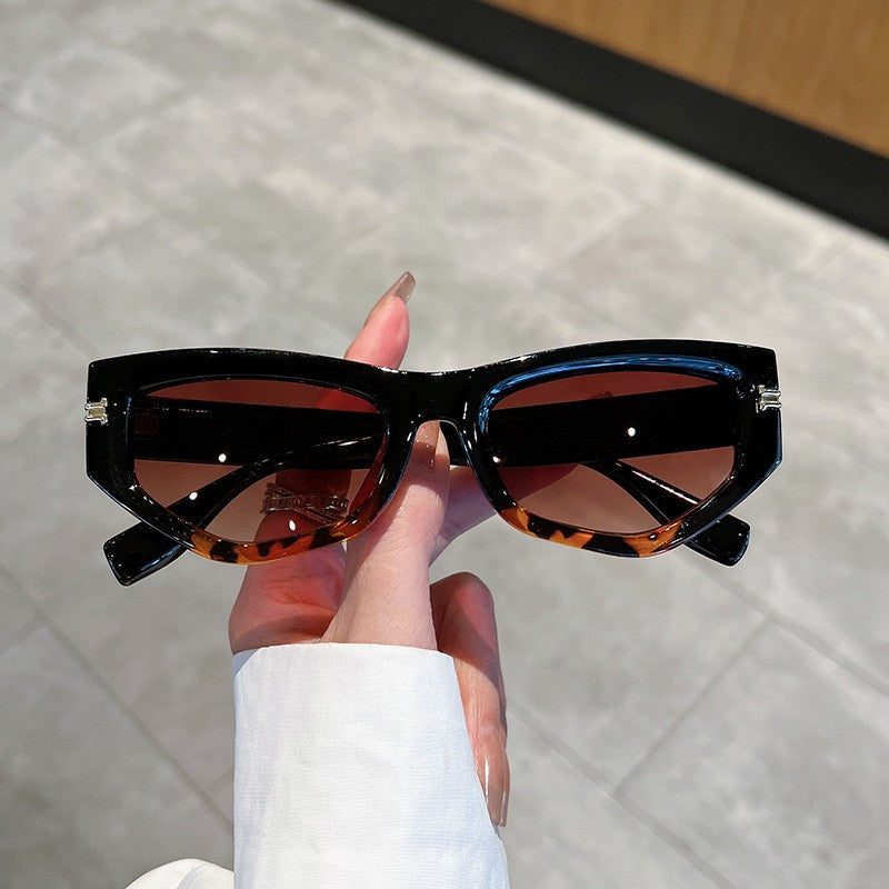 Chunky Rectangular Sunglasses | UV Protection with Lightweight Frame 7