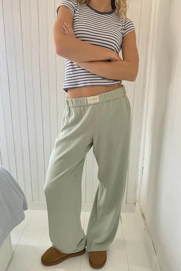 Comfortable Versatile Cotton Pants 8