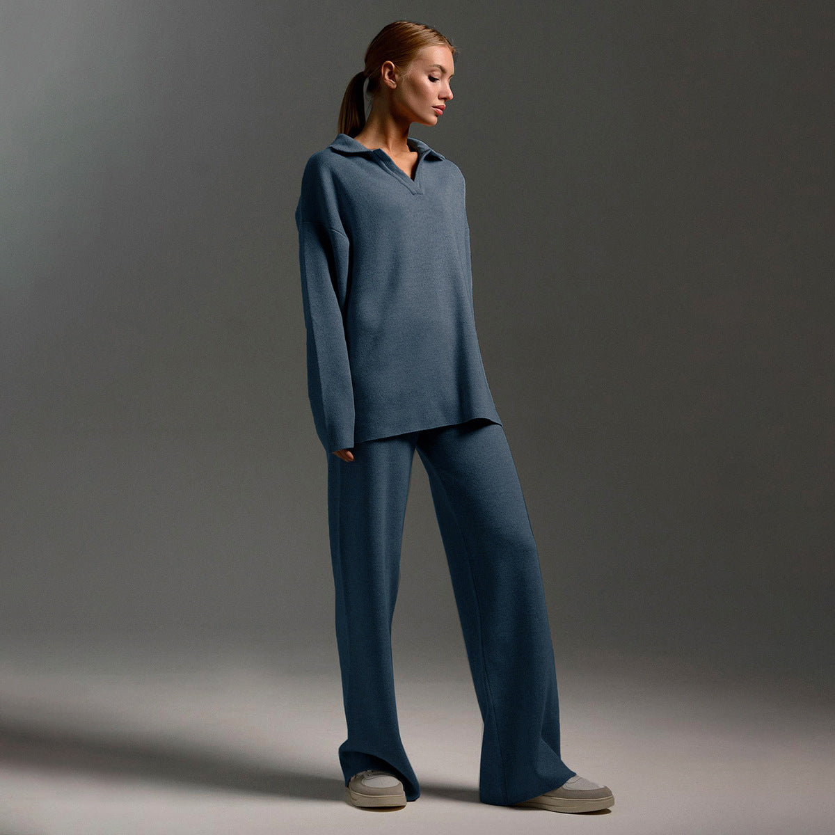 Cozy Knitted Lounge Set 1