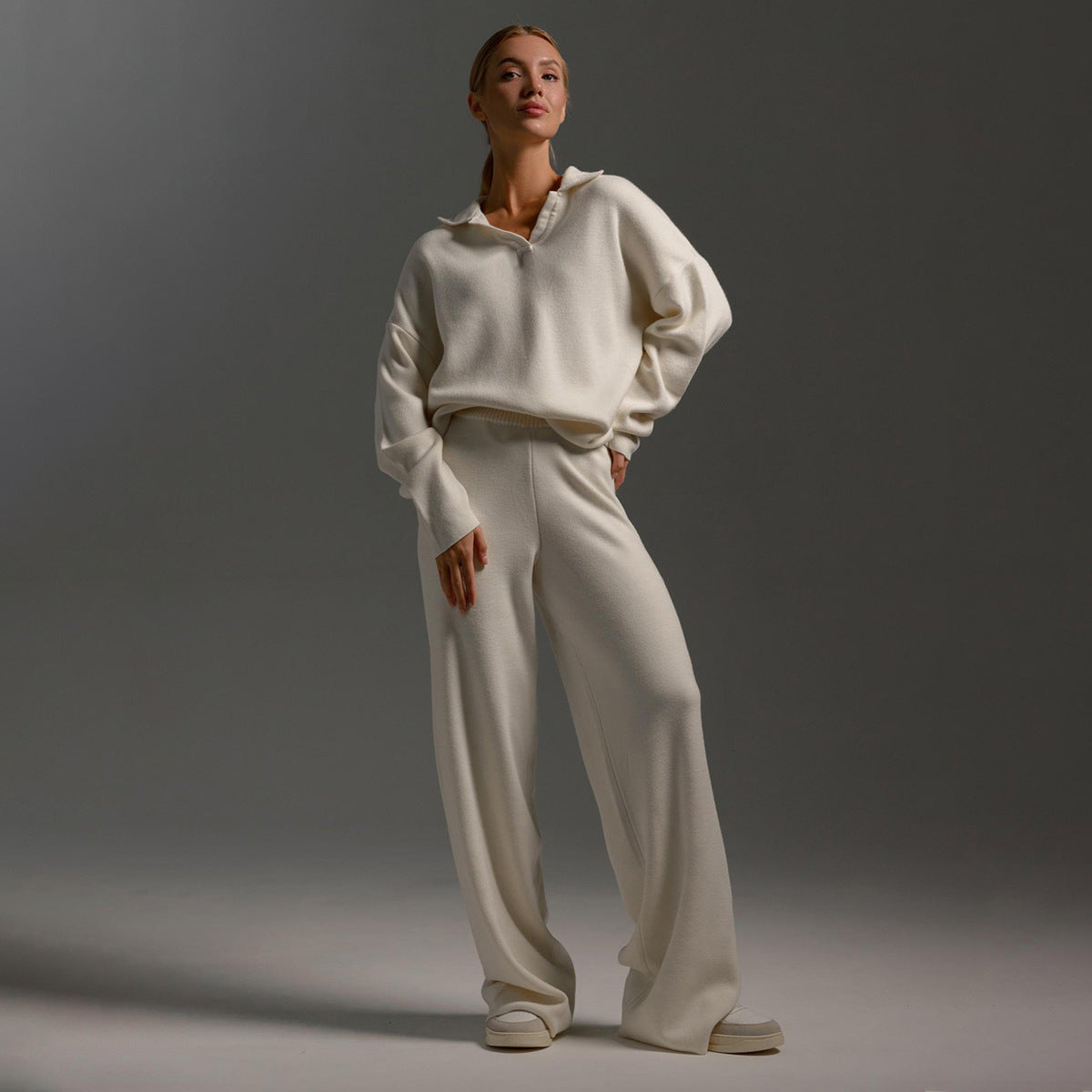 Cozy Knitted Lounge Set 4