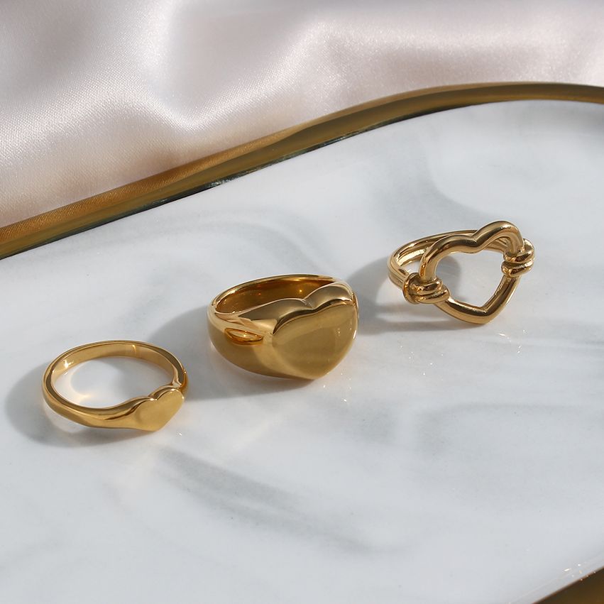 Dainty Stacking Ring | 18K Stainless Steel, Tarnish Resistant 5