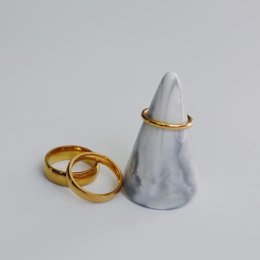 Dainty Stacking Ring | 18K Tarnish-Resistant Stainless Steel 1