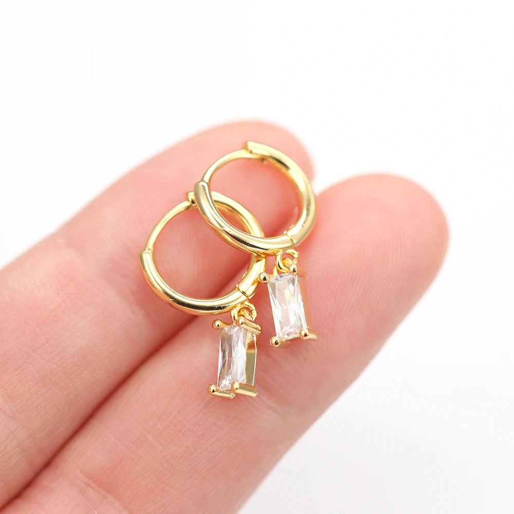 Earring Set | Dainty Surgical Stainless Steel Hoops and Chains for Versatile Styling 4