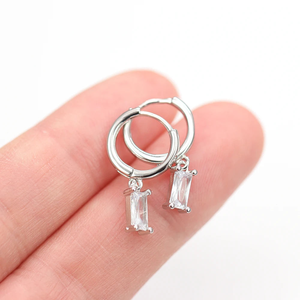 Earring Set | Dainty Surgical Stainless Steel Hoops and Chains for Versatile Styling 5