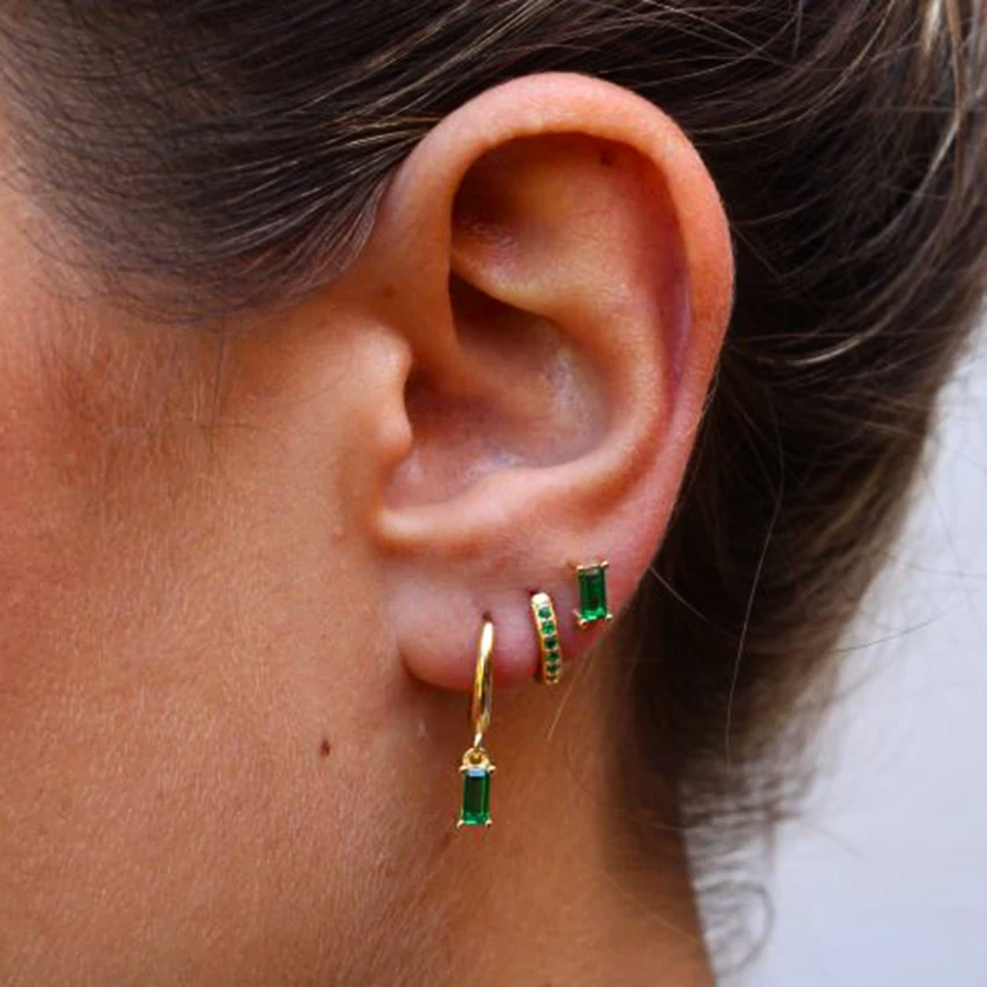 Earring Set | Hypoallergenic Stainless Steel with 3 Stylish Pairs 3
