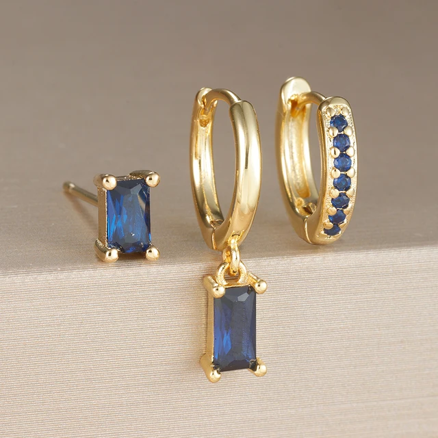 Earring Set | Hypoallergenic Stainless Steel with 3 Stylish Pairs 5