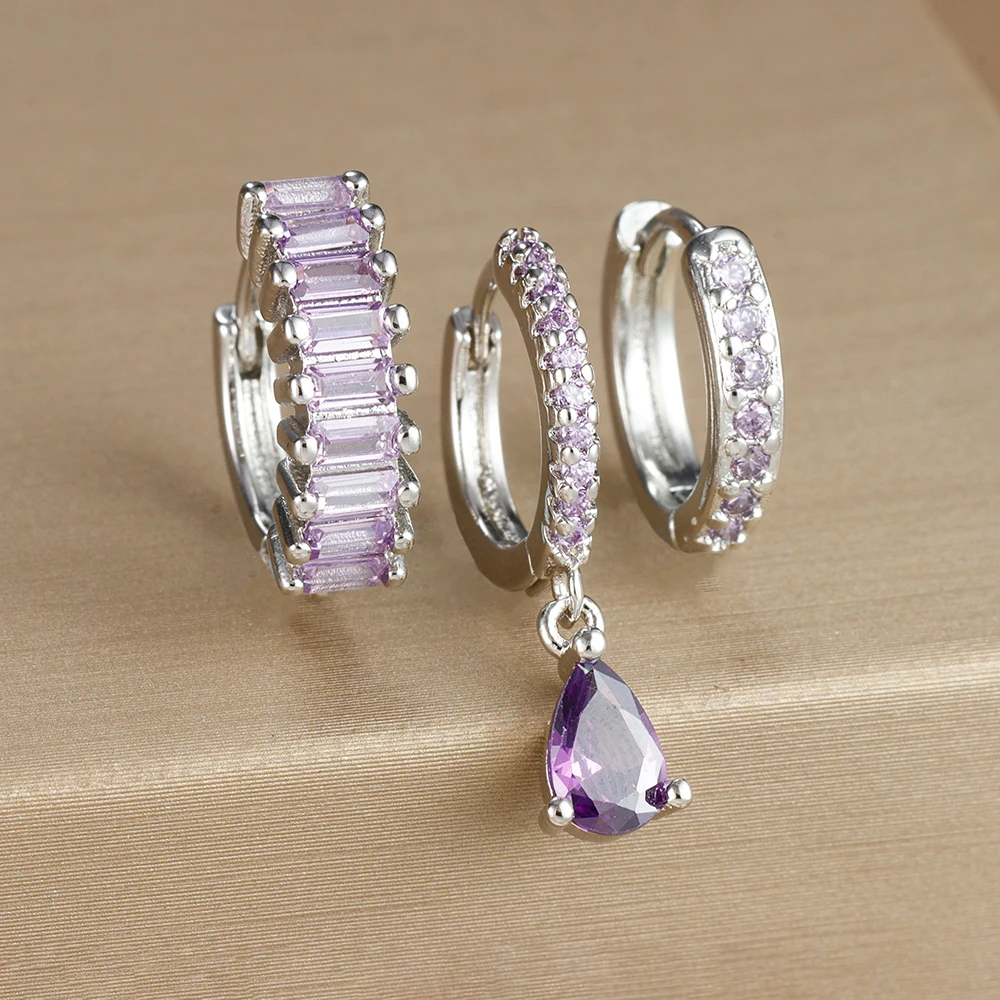 Earring Set | Hypoallergenic Surgical Stainless Steel with Colorful Designs 6