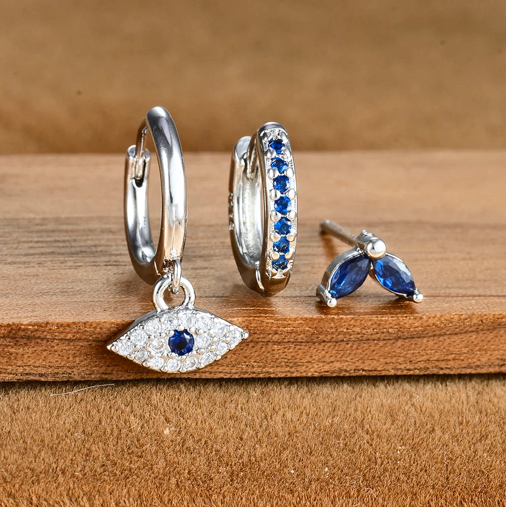 Earrings for Women | Hypoallergenic Surgical Steel Set with Bold Colors 3