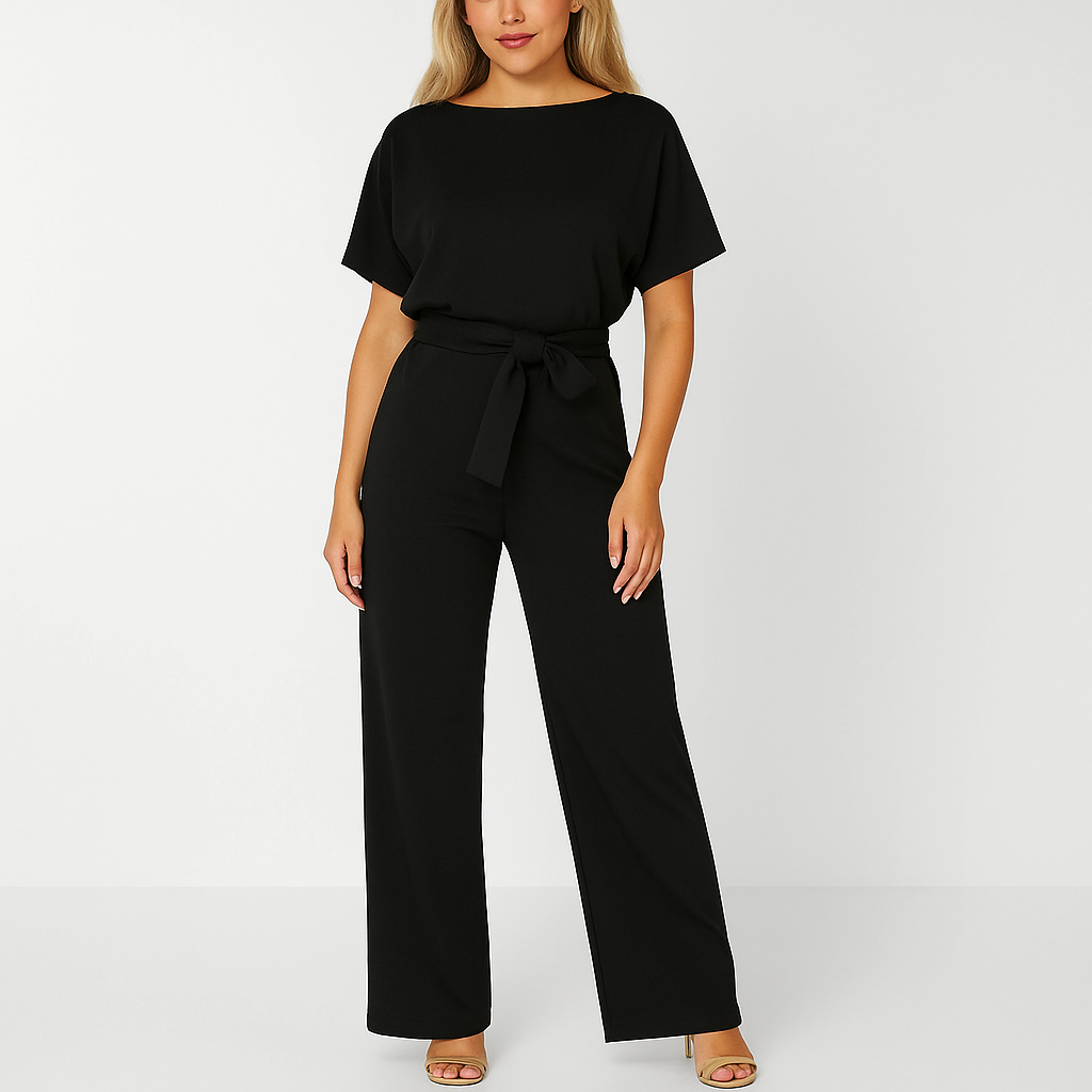 Elegant Jumpsuit for Women with Adjustable Belt | Flattering Fit for Day and Night 3
