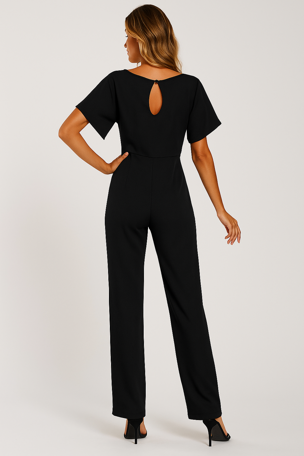 Elegant Jumpsuit for Women with Adjustable Belt | Flattering Fit for Day and Night 5