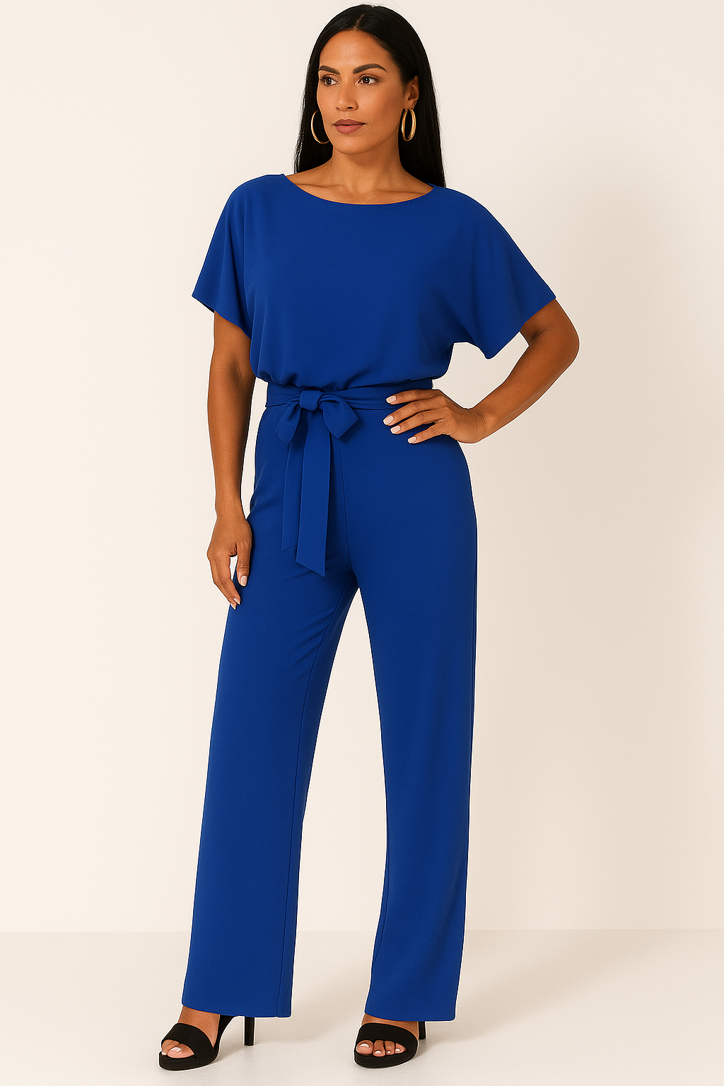 Elegant Jumpsuit for Women with Adjustable Belt | Flattering Fit for Day and Night 6