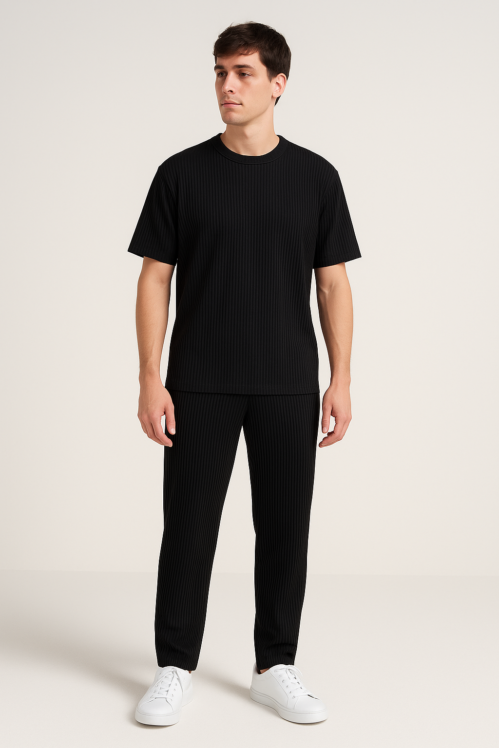 Ethan Pleated Trousers | Straight Cut with Comfortable Fit & Modern Design 1