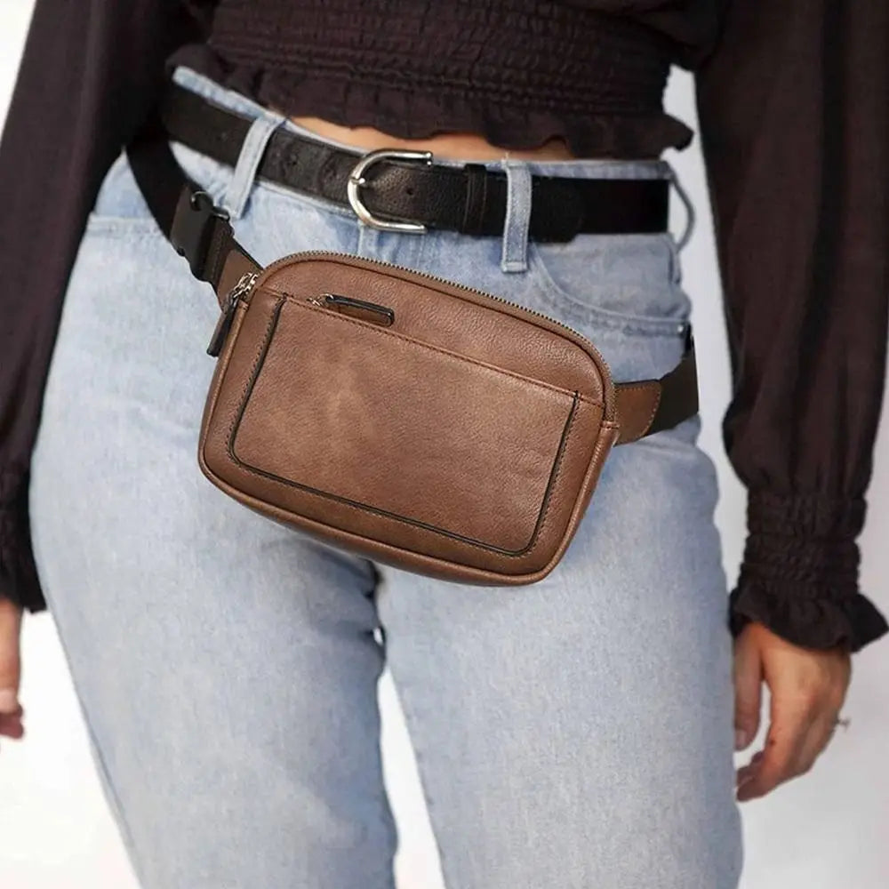 Faux Leather Fanny Pack 2