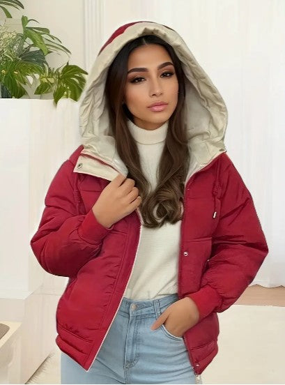 Fleece-Lined Hooded Jacket | Warm and Cozy Design for Casual Outings 10