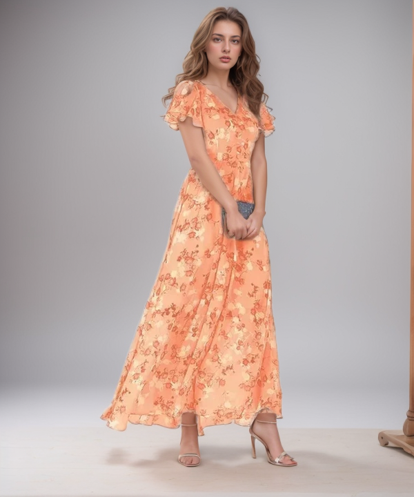 Floral Maxi Dress 1