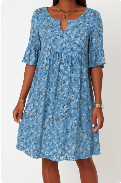 Floral Women's Dress | Elegant Flowing Design for Summer & Events 4
