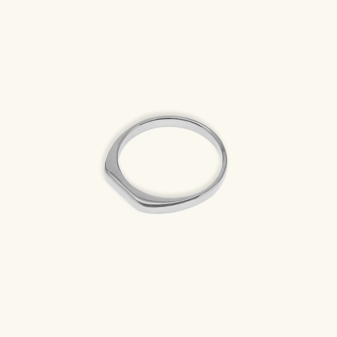Geometric Gold Ring | Ethically Sourced Stainless Steel-Plated 18k Gold 3