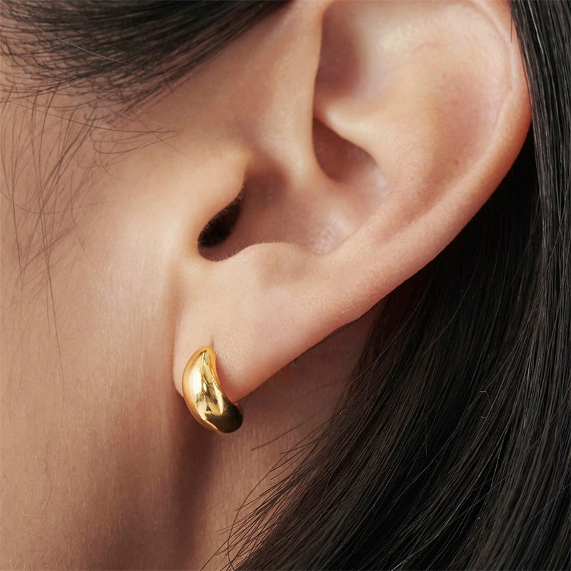 Gold-Plated Earrings | Timeless Design with Hypoallergenic Features 1