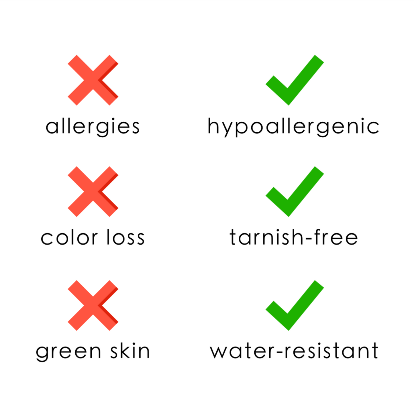 Gold Bracelet | Sleek Round Chains with Hypoallergenic Design 6