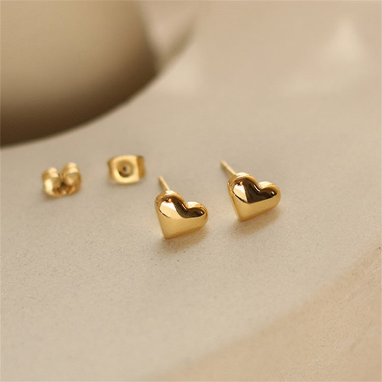Gold Earrings | Ethically Sourced Stainless Steel-Plated 14k Gold 4