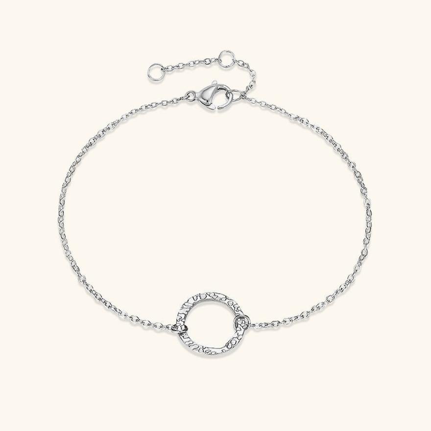 Gold Hoop Bracelet | High-Quality Stainless Steel with 14k Gold Plating, Hypoallergenic and Durable Design 2