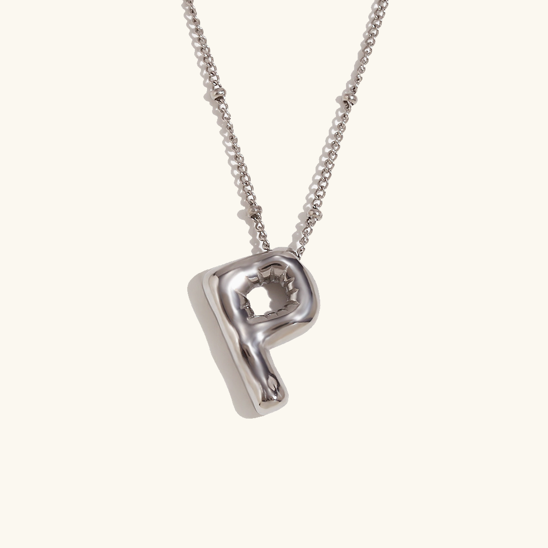 Gold Initial Necklace | 18k Gold-Plated Pendant with Hypoallergenic Design 11