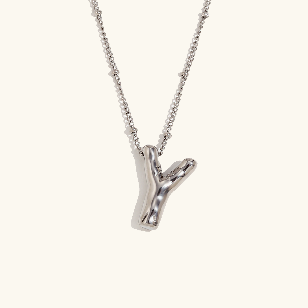 Gold Initial Necklace | 18k Gold-Plated Pendant with Hypoallergenic Design 9