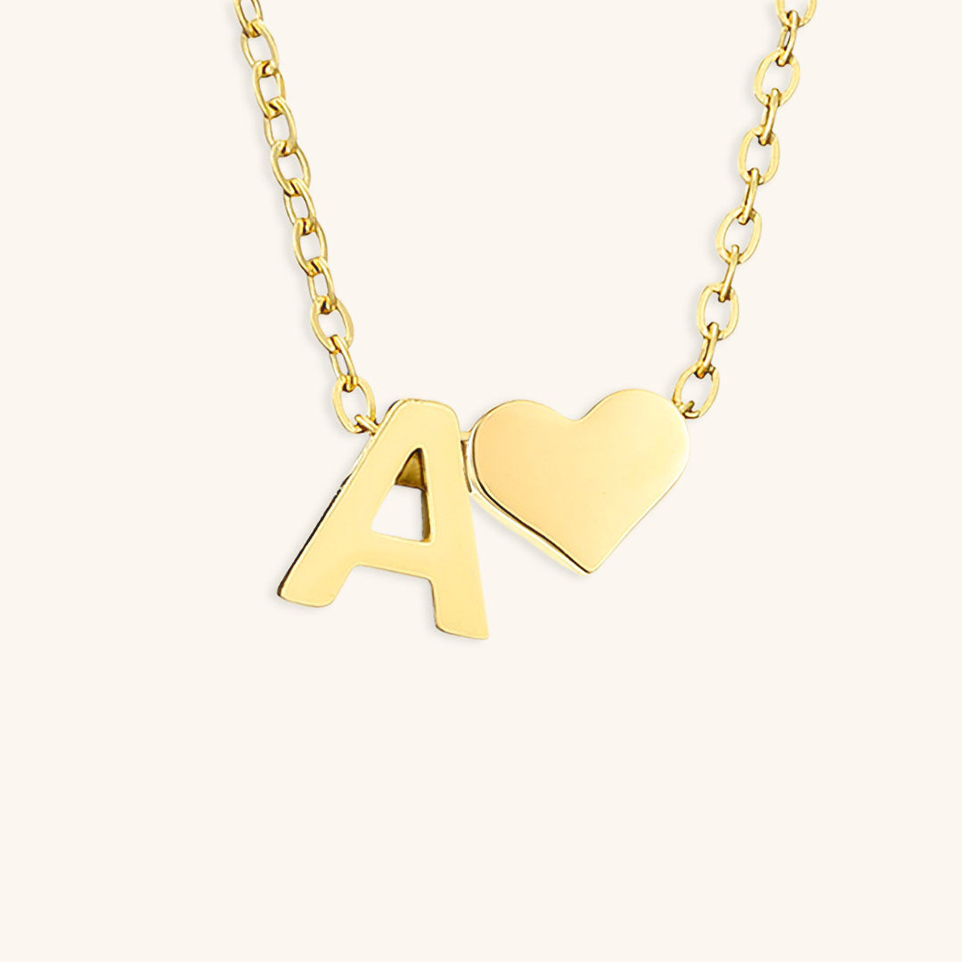 Gold Initial Necklace | Personalized Gold-Plated Stainless Steel for Unique Style 0