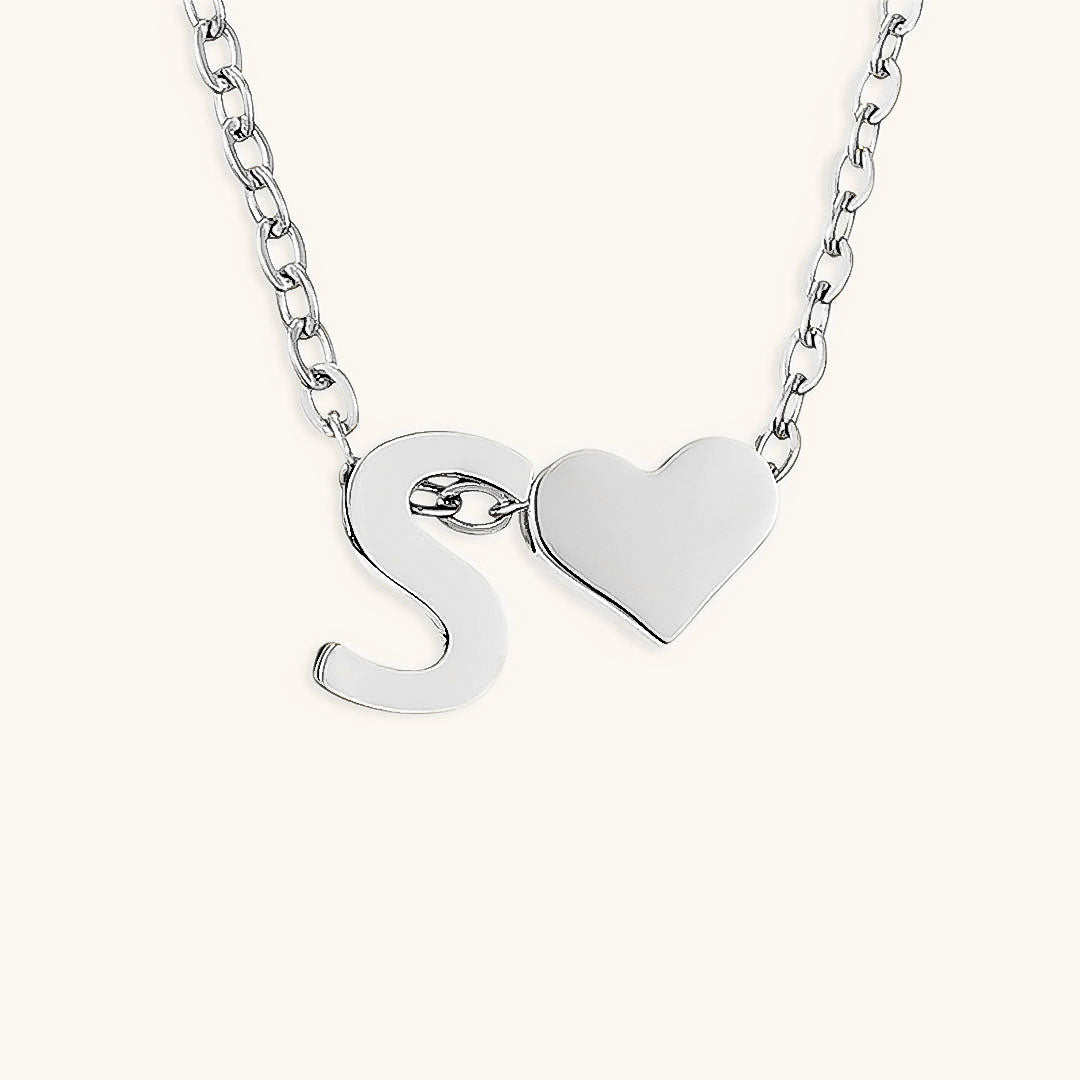 Gold Initial Necklace | Personalized Gold-Plated Stainless Steel for Unique Style 24