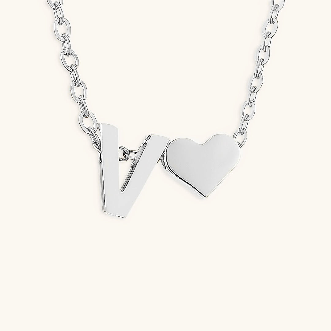 Gold Initial Necklace | Personalized Gold-Plated Stainless Steel for Unique Style 40