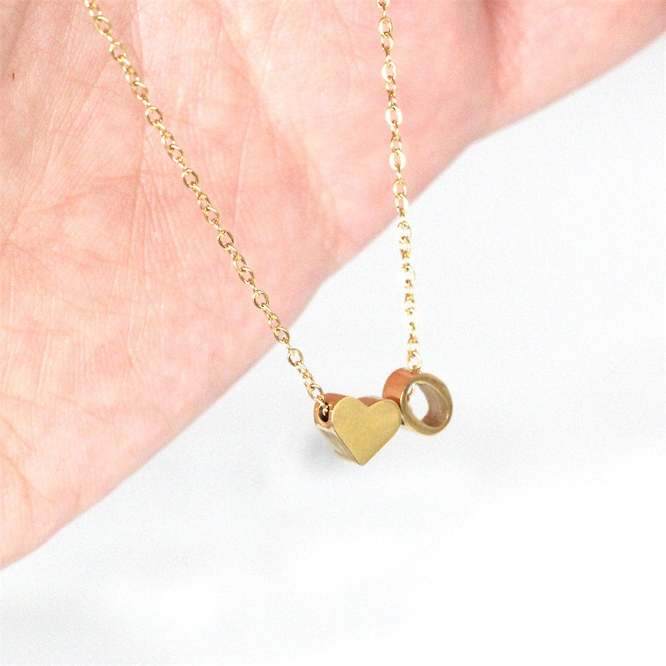 Gold Initial Necklace | Personalized Gold-Plated Stainless Steel for Unique Style 5