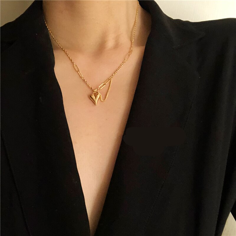 Gold Necklace | 18K Plated Brass with Adjustable 18-Inch Chain 3