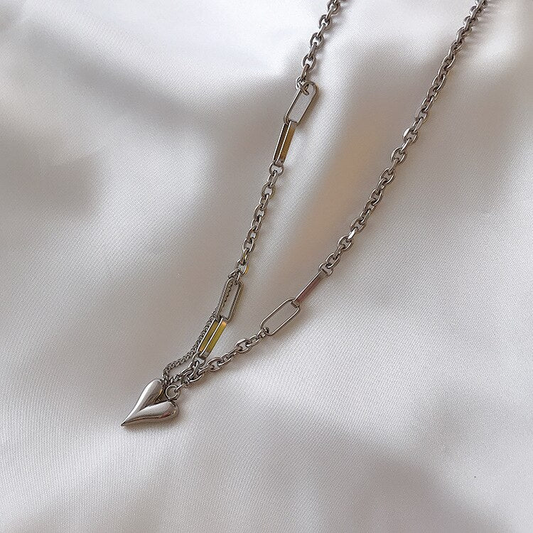 Gold Necklace | 18K Plated Brass with Adjustable 18-Inch Chain 4