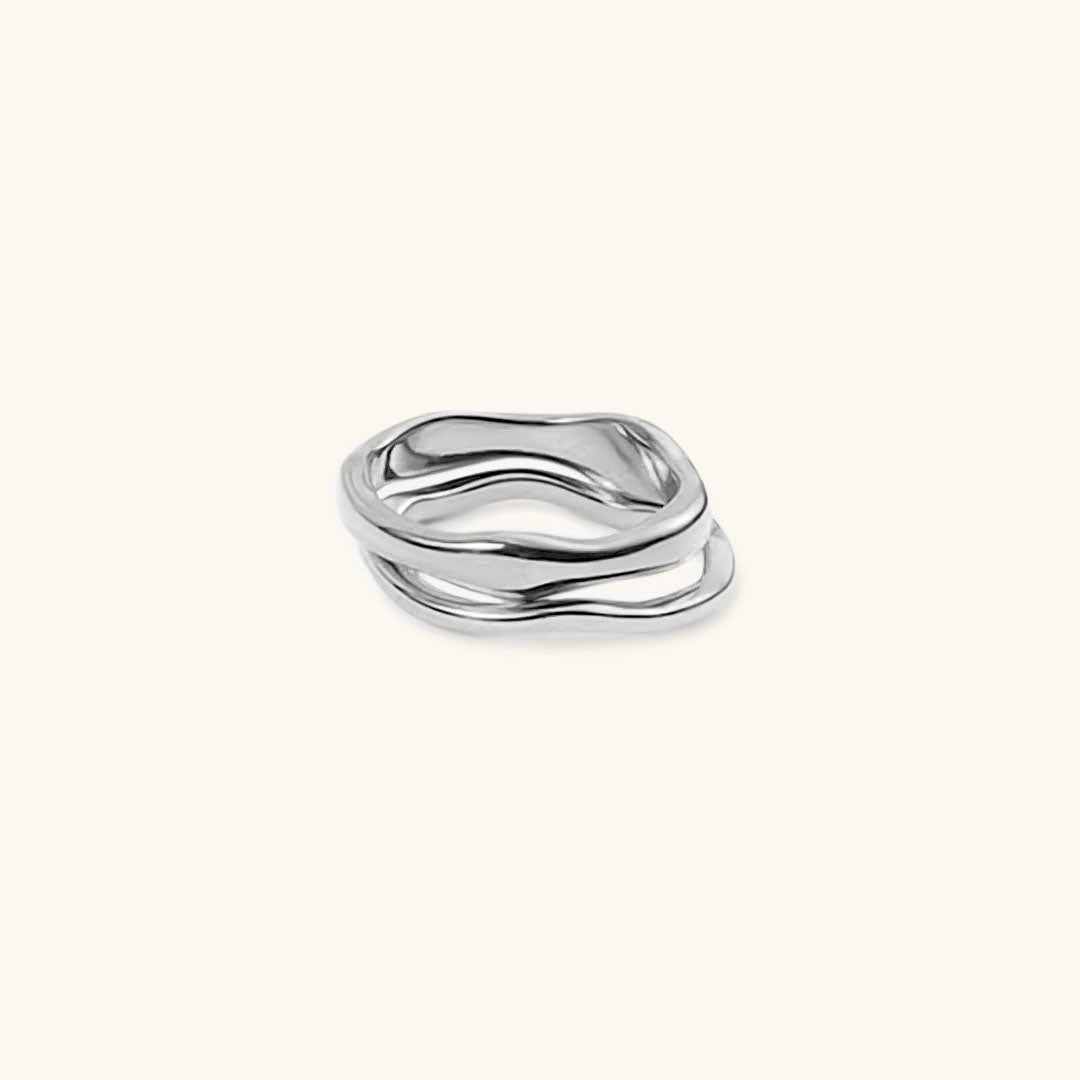 Gold Stacker Ring | Ethically Sourced Stainless Steel-Plated 14k Gold 5