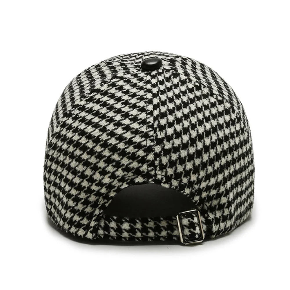 Houndstooth Baseball Cap