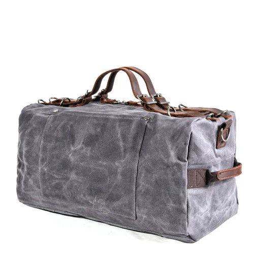 Waterproof Canvas Weekend Duffle Bag